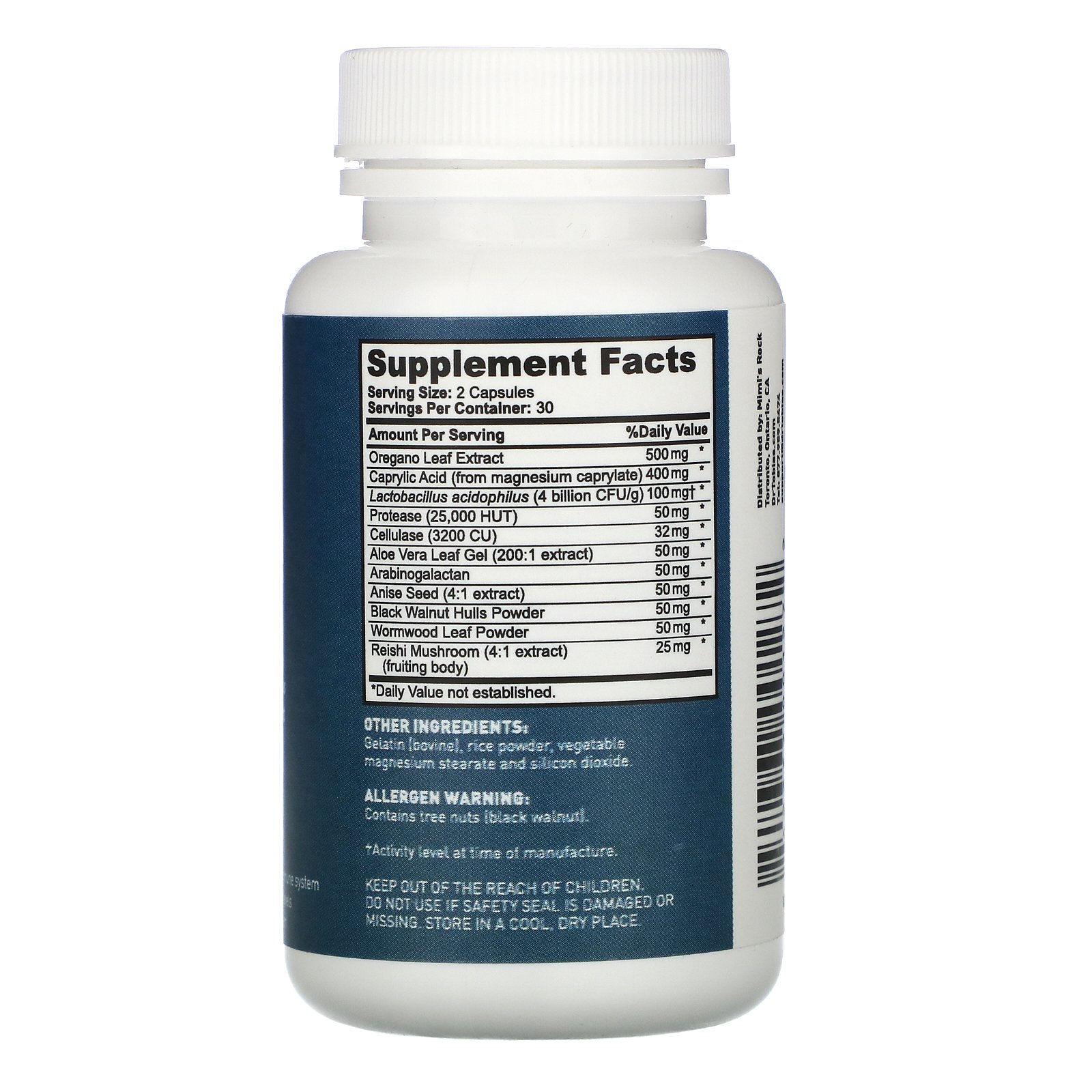 Comprar Dr. Tobias, Candida Support, 60 Capsules - Imagem 2