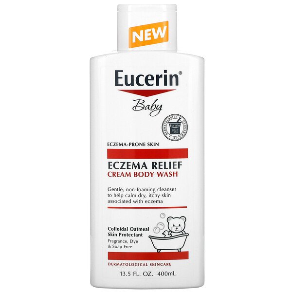 Comprar Eucerin, Baby, Eczema Relief, Cream Body Wash, 13.5 fl oz (400 ml)