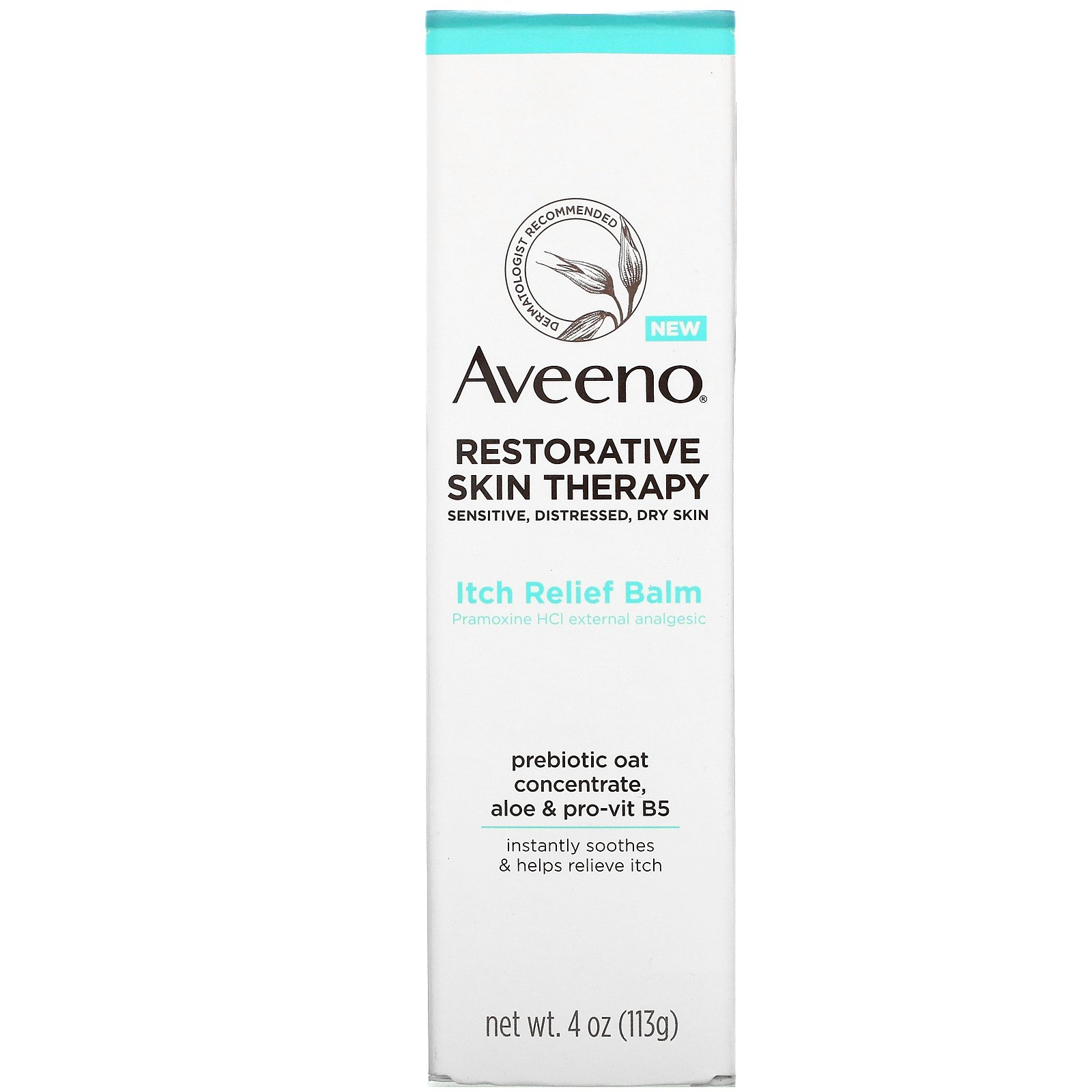 Comprar Aveeno, Restorative Skin Therapy, Itch Relief Balm, 4 oz (113 g) - Imagem 2