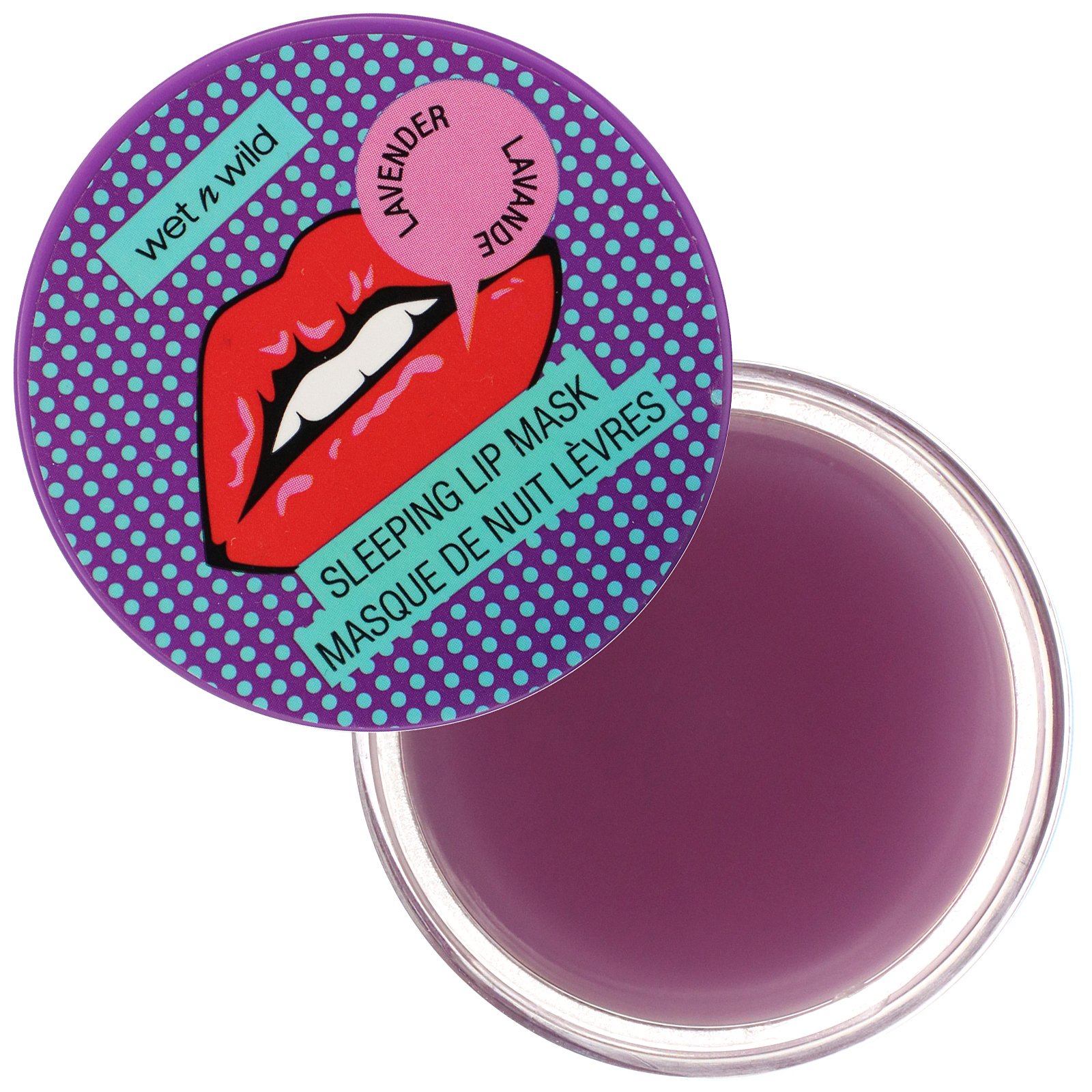 Comprar Wet n Wild, Perfect Pout Sleeping Lip Mask, Lavender, 0.21 oz (6 g) - Imagem 2