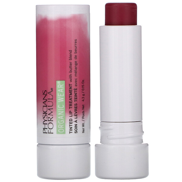 Comprar Physicians Formula, Organic Wear, Tinted Lip Treatment, Berry Me, 0.15 oz (4.3 g)