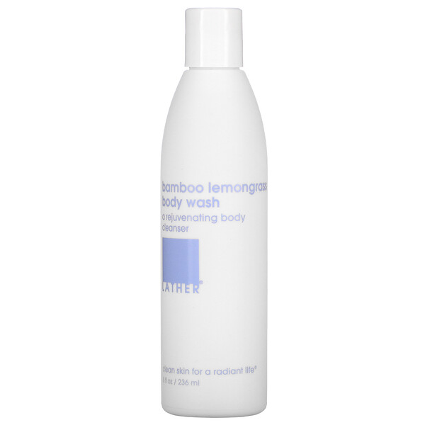 Comprar Lather, Bamboo Lemongrass Body Wash, 8 fl oz (236 ml)