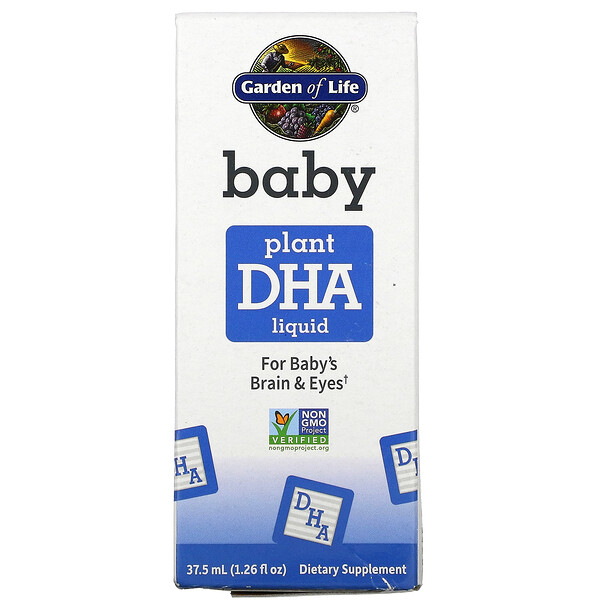 Comprar Garden of Life, Baby, Plant DHA Liquid, 1.26 fl oz ( 37.5 ml)