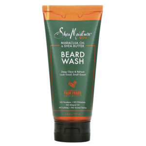 Comprar SheaMoisture, Men, Beard Wash, Maracuja Oil & Shea Butter, 6 fl oz (177 ml)