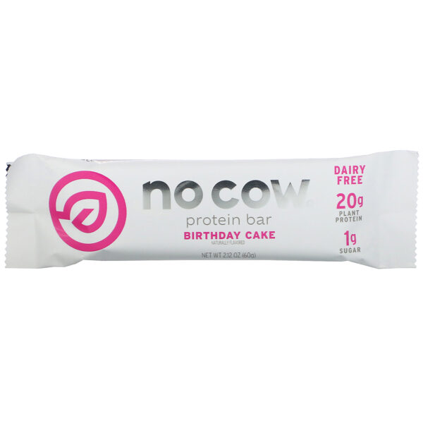 Comprar No Cow, Protein Bar, Birthday Cake, 12 Bars, 2.12 oz (60 g) Each - Imagem 4
