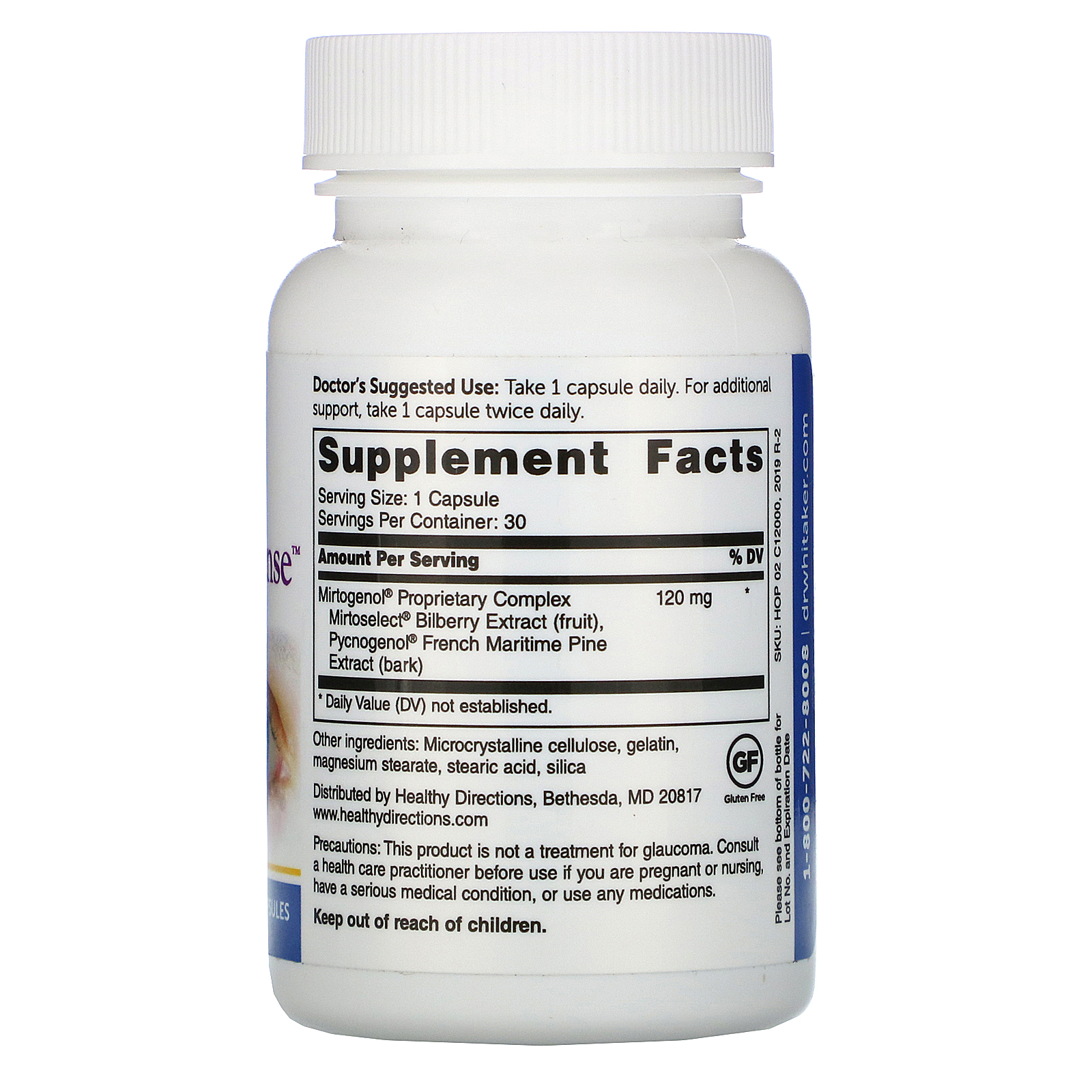 Comprar Dr. Whitaker, Ocular Pressure & Retina Defense, 30 Capsules - Imagem 2