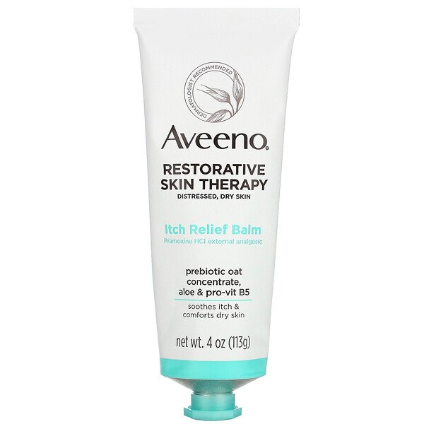 Comprar Aveeno, Restorative Skin Therapy, Itch Relief Balm, 4 oz (113 g)