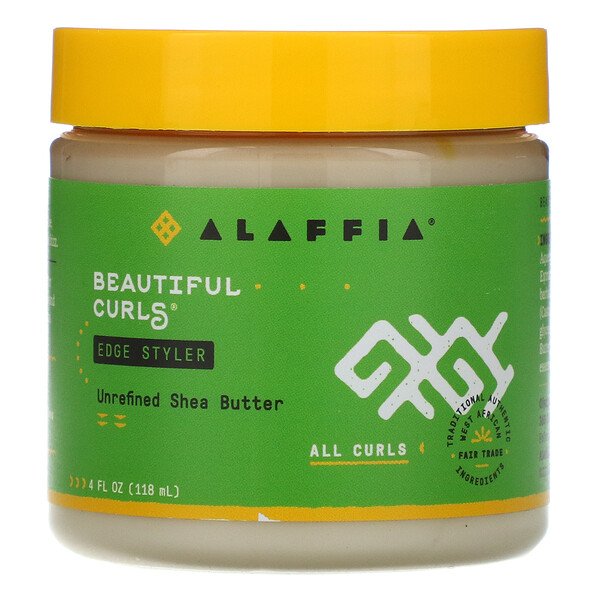 Comprar Alaffia, Beautiful Curls, Edge Styler, All Curls, Unrefined Shea Butter, 4 fl oz (118 ml)