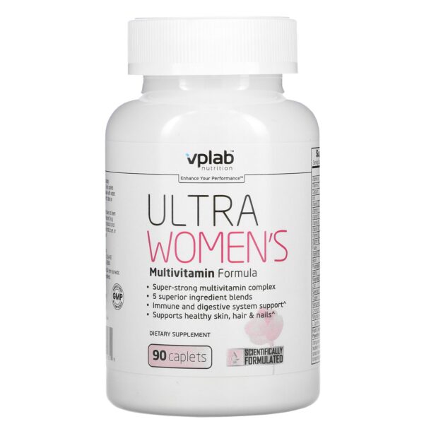 Comprar Vplab, Ultra Women’s Multivitamin Formula, 90 Caplets - Imagem 4