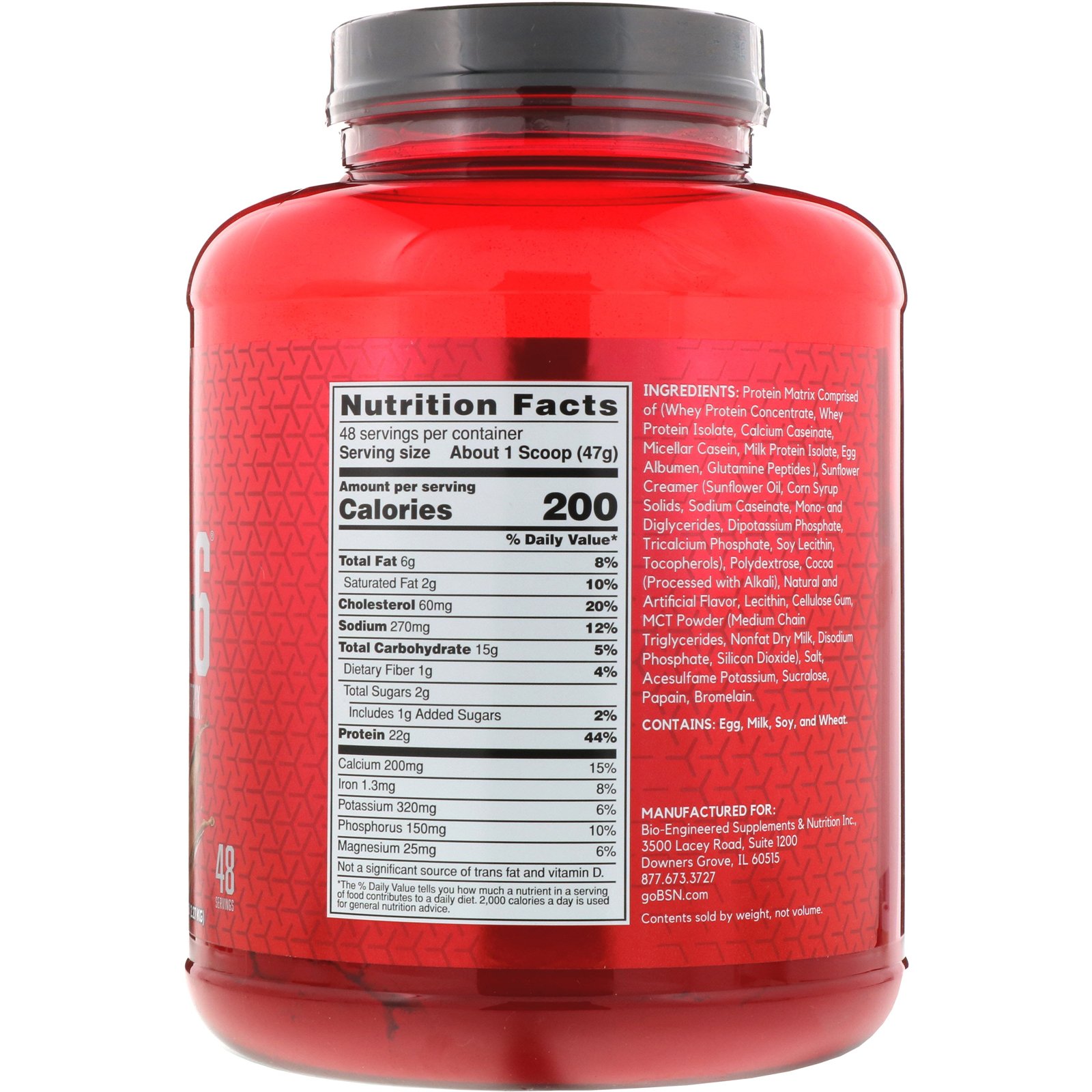 Comprar BSN, Syntha 6, Matriz de Proteínas Ultrapremium, Massa de Bolo de Chocolate, 2,27 kg (5 lb) - Imagem 2