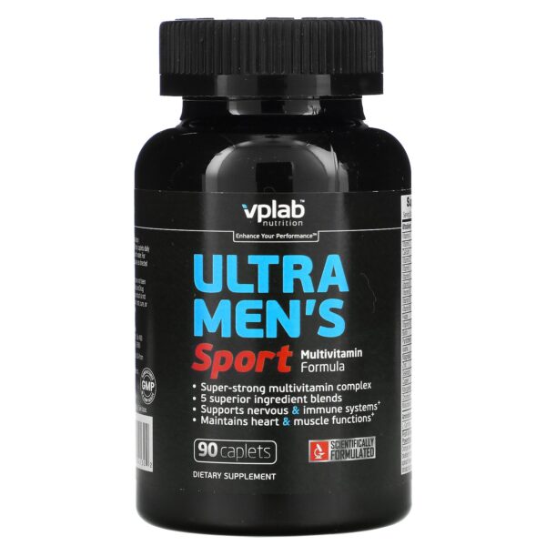 Comprar Vplab, Ultra Men’s Sport Multivitamin Formula, 90 Caplets - Imagem 4