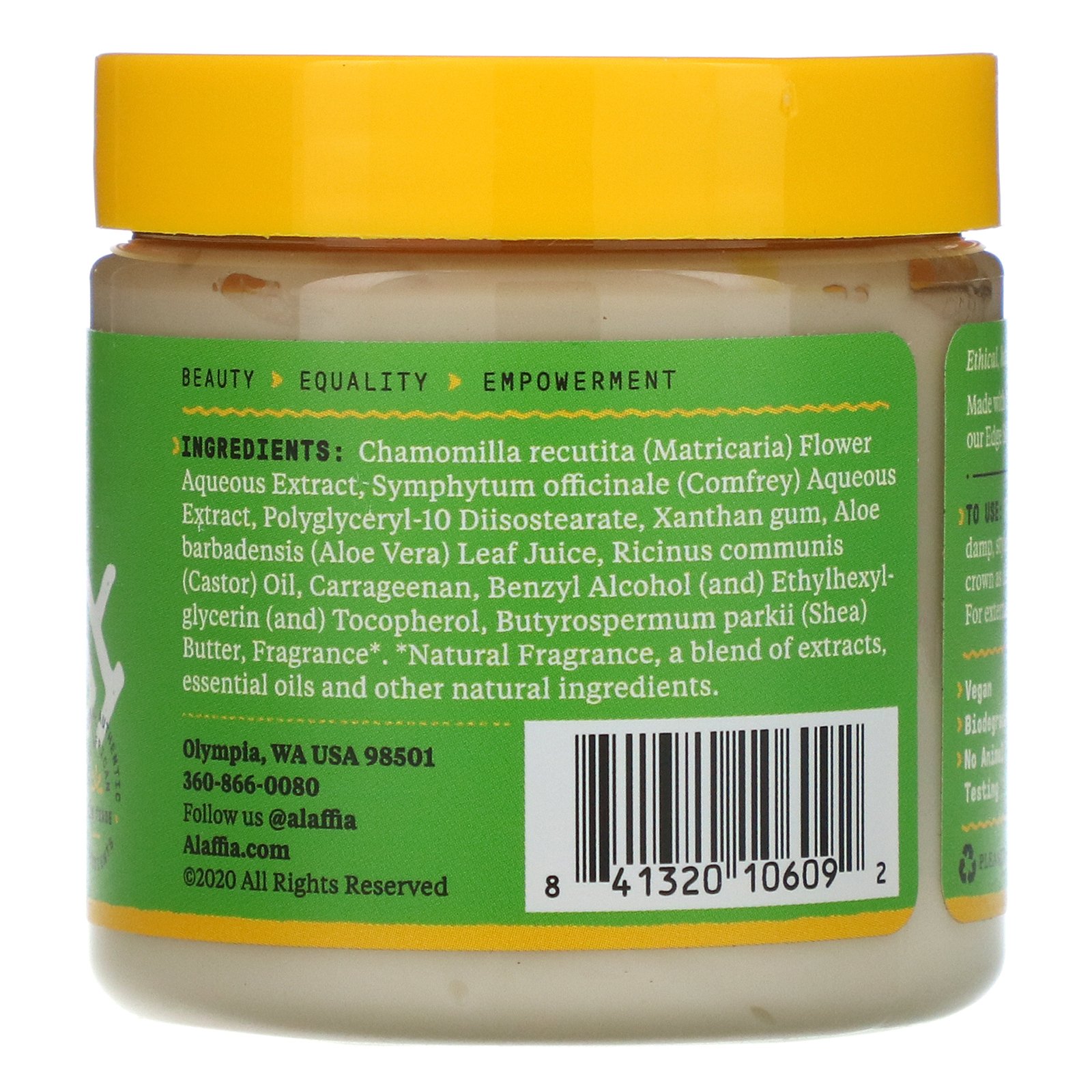 Comprar Alaffia, Beautiful Curls, Edge Styler, All Curls, Unrefined Shea Butter, 4 fl oz (118 ml) - Imagem 2