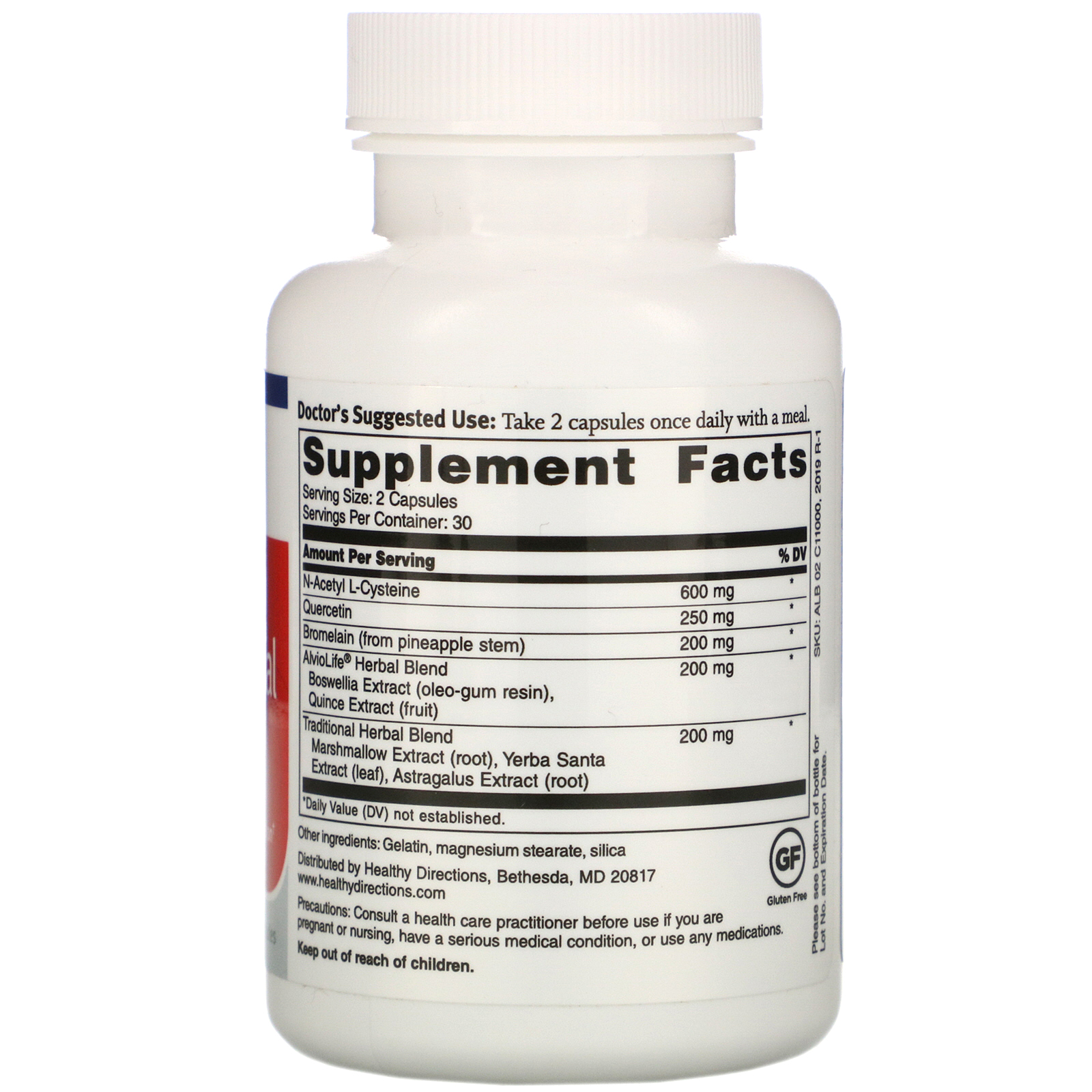 Comprar Dr. Sinatra, Advanced Lung & Bronchial Support, 60 Capsules - Imagem 2