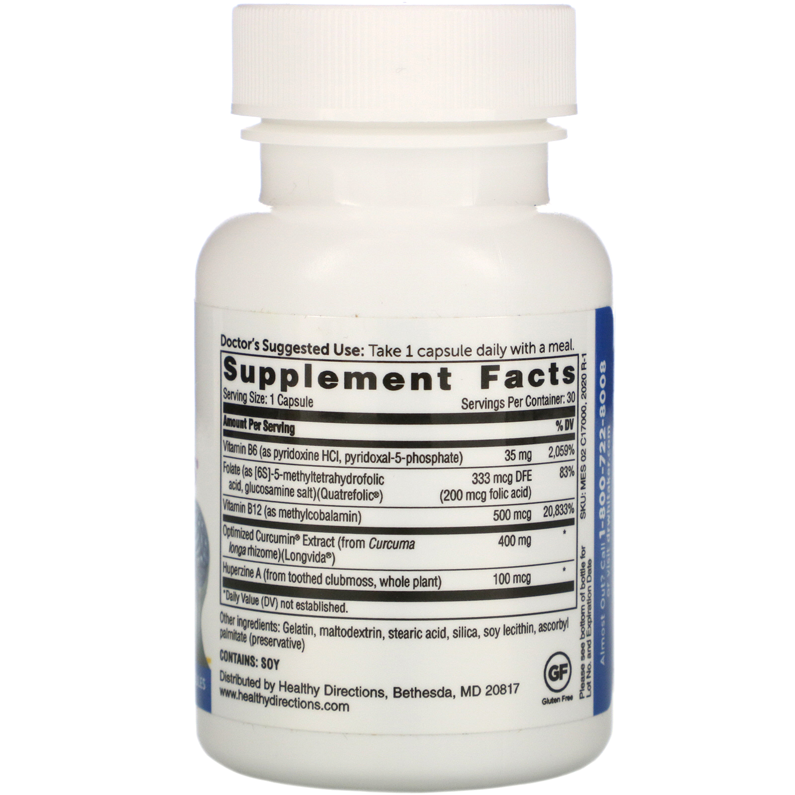 Comprar Dr. Whitaker, Mind & Memory Essentials, 30 Capsules - Imagem 2