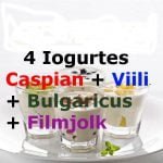 4 Iogurtes Infinitos – Caspian + Viili + Bulgaricus + Filmjolk – com Frete Grátis 1